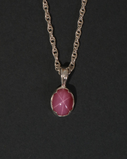 Star ruby necklace ＃01