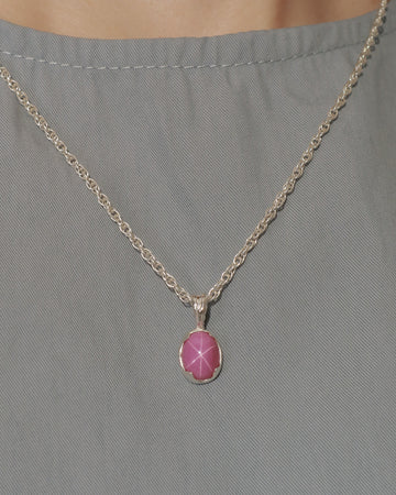 Star ruby necklace ＃01