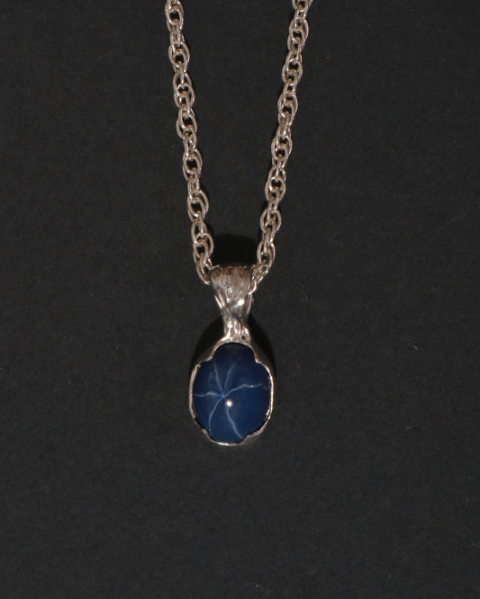 Star sapphire necklace ＃01